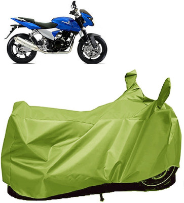 AutoFave Two Wheeler Cover for Bajaj(DTS-i, Green)