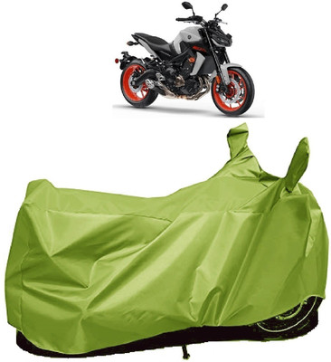 Autoprime Two Wheeler Cover for Yamaha(MT 09 BS6, Green)