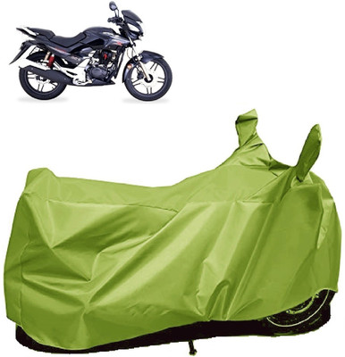 AutoFave Two Wheeler Cover for Honda(New CBZ, Green)