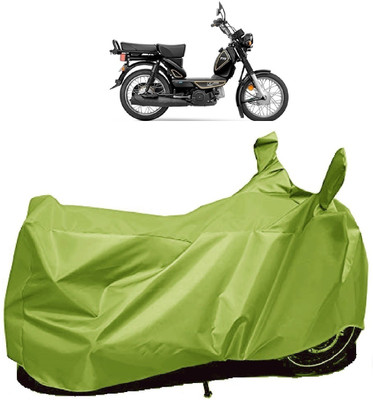 AutoFave Two Wheeler Cover for TVS(XL 100 Heavy Duty, Green)
