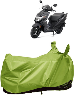 AutoFave Two Wheeler Cover for Honda(Dio, Green)