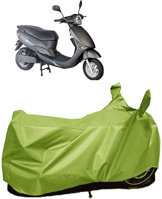 AutoFave Two Wheeler Cover for Avon(E Star, Green)