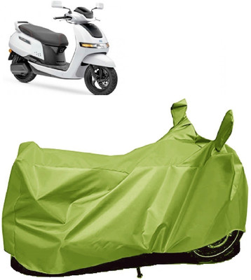 ANTOFY Two Wheeler Cover for TVS(iQube, Green)