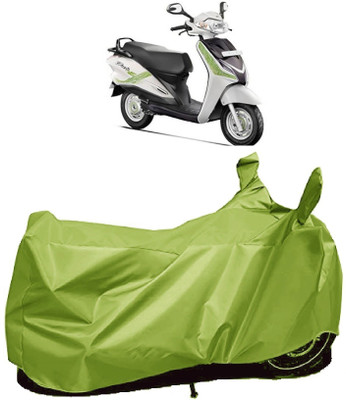 AutoFave Two Wheeler Cover for Hero(Moto Corp Duet, Green)
