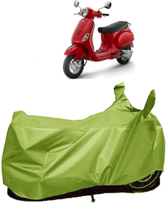 Autoprime Two Wheeler Cover for Piaggio(Vespa LX, Green)