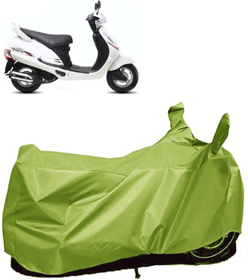 AutoFave Two Wheeler Cover for Mahindra(Duro 125, Green)