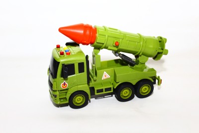 Globular Agni Missile Launcher Toy Army Tank Missile Launcher toy with Light and Sound(Green, Pack of: 1)