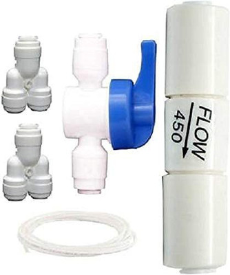 FREEMIND HYDROMODERN 1/4' Size Flushing Kit Manual Flusher Valve Solid Filter Cartridge(0.05, Pack of 1)