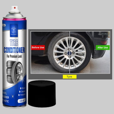 SAPI'S Tire Cleaner Conditioner 350 ml Wheel Tire Cleaner(Pack of 1)