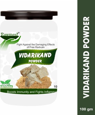 Rawmest Organic Vidarikand Powder ,Promotes Muscle Mass, Strength & Weight Gain (100 gm)