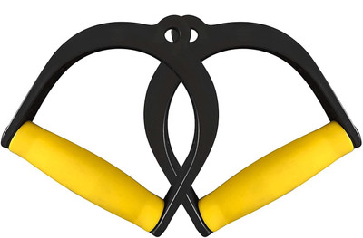 HACKERX D Handle Cable Attachment, Heavy Duty PVC D handle Multi-training Bar