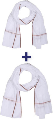 ShopMore Cotton 300 GSM Face Gamcha(Pack of 2)