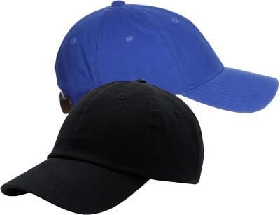 Zipper-G Solid Sports/Regular Cap Cap(Pack of 2)