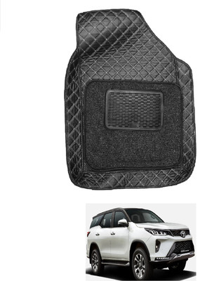 MOCKHE Leatherite 7D Mat For  Toyota Universal For Car(Black)