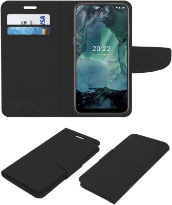 ACM Flip Cover for Nokia G21(Black, Cases with Holder, Pack of: 1)