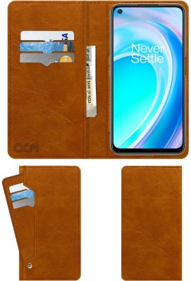 ACM Flip Cover for Oneplus Nord Ce 2 Lite(Gold, Cases with Holder, Pack of: 1)