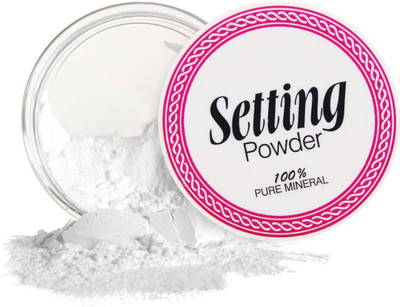 tanvi27 white loose Compact translucent make up setting powder Compact(white, 10 g)