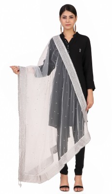 Traditions Bazaar Net Embellished Women Dupatta