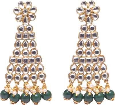 Ethnicking SH0000000008715 Pearl Alloy Drops & Danglers