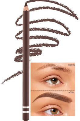 Herrlich brush attached with the pencil eyebrow pencil(Dark Brown)