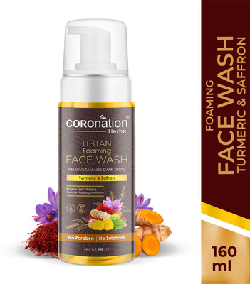 COROnation Herbal Tan Removal & Deep Cleaning Ubtan Foaming Face Wash(160 ml)