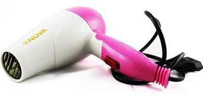 Nexteesh NV-1290 Foldable Hair Dryer for UNISEX, 2 Speed Control and Heavy Plastic Body-2 Hair Dryer(1000 W, Multicolor)