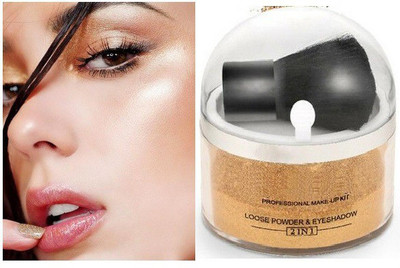 ADJD Perfetc Gold Shimmer Eye Shadow & Highlighter 2in1 Highlighter(Gold)