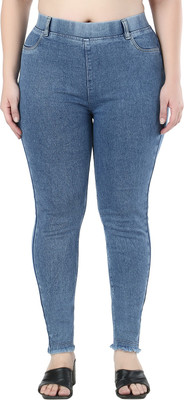 ZXN Slim Women Light Blue Jeans