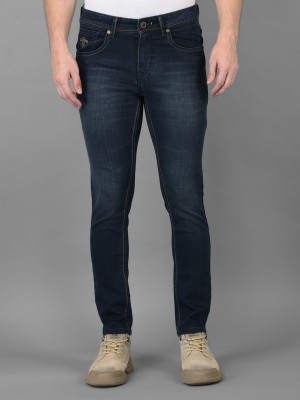 Canary London Tapered Fit Men Dark Blue Jeans