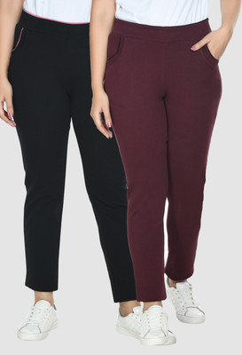 Priya Point Black, Dark Green Jegging(Solid)