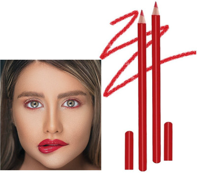GFSU Multi purpose Smoky Red kajal & eyeliner pencil combo(Red, 4 g)