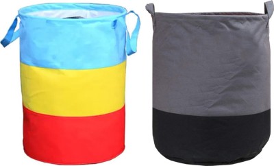 SH NASIMA 45 L Multicolor Laundry Bag(Non Woven)