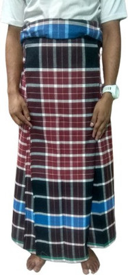 Queens Creation Checkered Multicolor Lungi