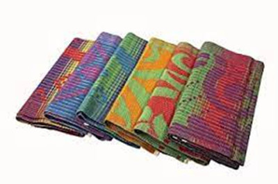SM Exports Plastic Chatai Mat(Multicolor, Medium)