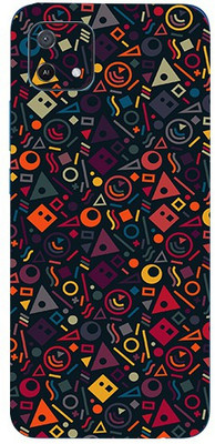 AsSkin Oppo A16e, oppo a16 e Mobile Skin(Ultra Super Geometric Shape Skin With High Matte Finish..)