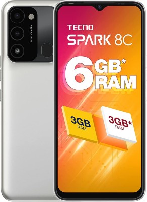 Tecno Spark 8C (Diamond Grey, 64 GB)(3 GB RAM)