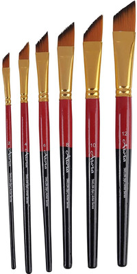 KABEER ART Angular(Set of 6, Brown)