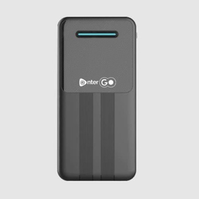 EnterGo 10000 mAh 8 W Power Bank(Black, Lithium Polymer, Quick Charge 2.0 for Mobile)