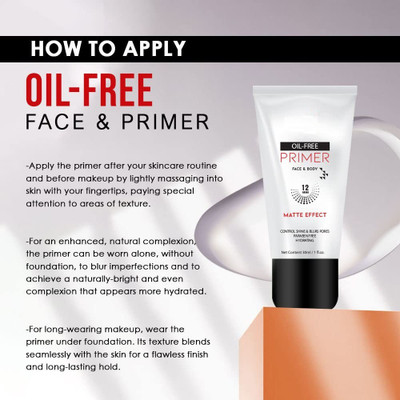 YAWI Matte Oil Free Skin Smooth Flawless  Primer  - 30 ml(Transpartent)