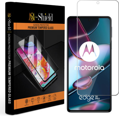 MS-Shield Edge To Edge Tempered Glass for Motorola Edge 30 Pro(Pack of 1)