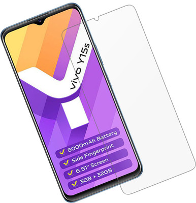 ZORAM Impossible Screen Guard for Vivo Y15s(Pack of 1)
