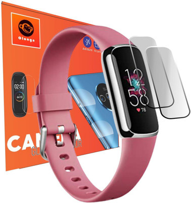 Olonga Screen Guard for Fitbit Luxe Fitness Band(Pack of 2)