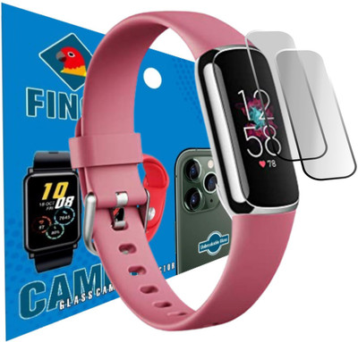 FINCH Screen Guard for Fitbit Luxe Fitness Band(Pack of 2)