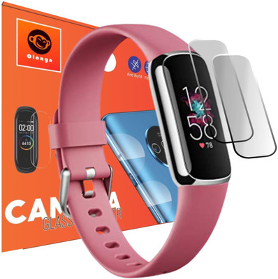 Olonga Screen Guard for Fitbit Luxe Fitness Band(Pack of 2)