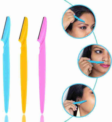 FINYUV Unnecessary Hairs Elsewhere Shaping Trimmer Shaper Shaver Razor Tool, Men & Women(Pack of 3)