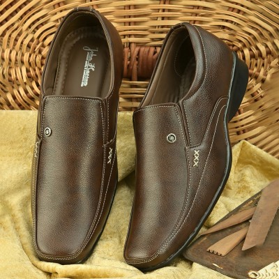 John Karsun Slip On For Men(Brown , 11)