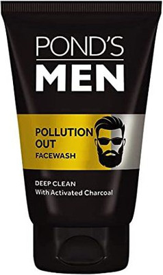POND's POLLUTION OUT ACTIVATED CHARCOAL DEEP CLEAN FACE WASH 100 GM X 1 Face Wash(100 g)