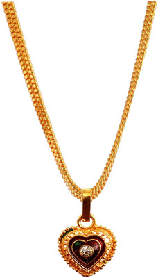 Johri Bazar Be My Love Gold-plated Alloy Pendant