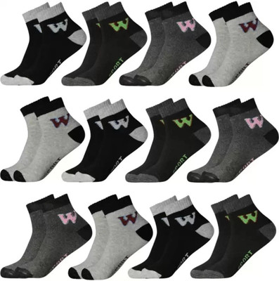 Akeeta Men Self Design Ankle Length(Pack of 12)