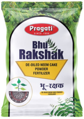 PRAGATI 10 kg Pure Organic Neem Cake (Khali) Powder Potting Mixture(10 kg, Powder)
